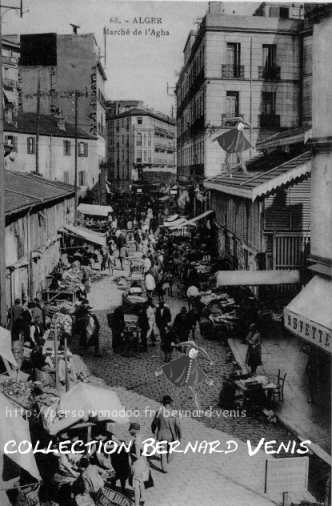 le marché de l'Agha