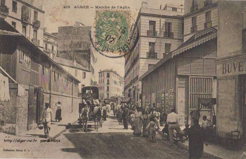 le marché de l'Agha