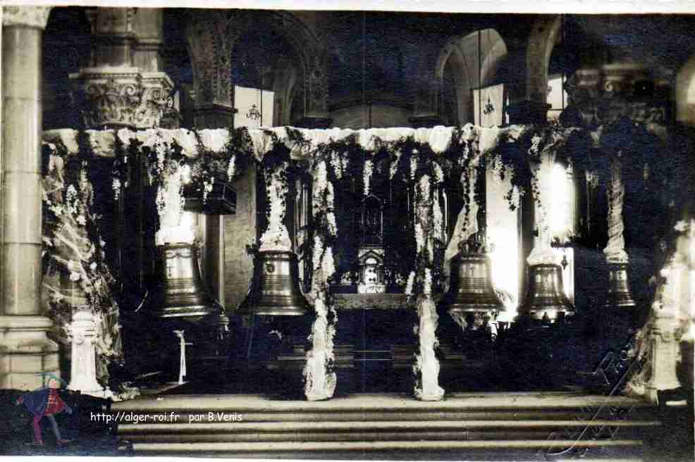 l'agha église saintem arie-saint charles,benediction des cloches