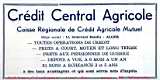 Crédit central agricole