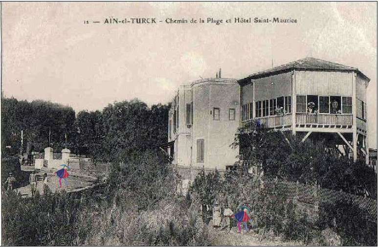 ain-el-turck,ain_el_turk,grand hotel saint maurice et chemin de la plage