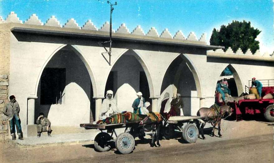 ain-sefra,les casernes de la harka