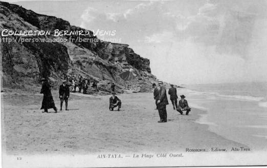 La plage,côté ouest 