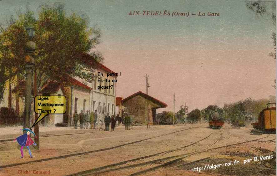 La gare ( Mostaganem - Relizane ?)