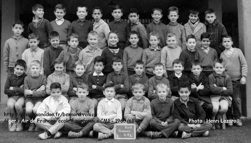 classe de CM1, 1960-1961