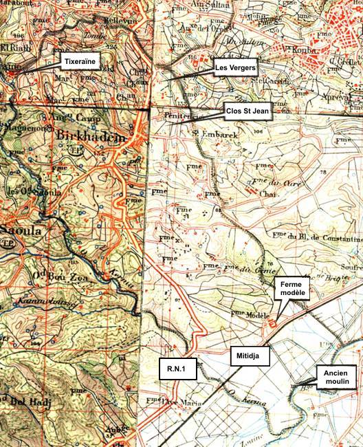 Le territoire communal de Birkadem