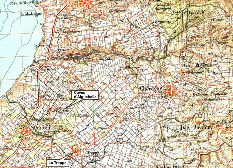 Le territoire communal de Chéragas