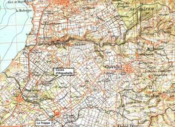 Le territoire communal  de Chéragas