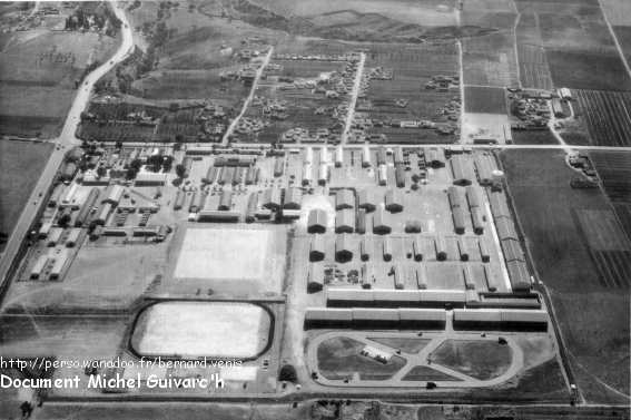 vue aérienne, aux environs de 1962