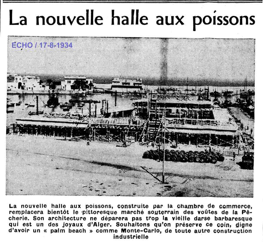 LA NOUVELLE HALLE AUX POISSONS