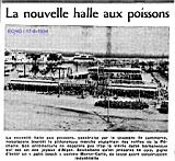 LA NOUVELLE HALLE AUX POISSONS