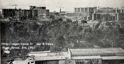 Premières réalisations: les bâtiment, du 1er Groupe. 