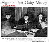 Alger a fêté Gaby Morlay