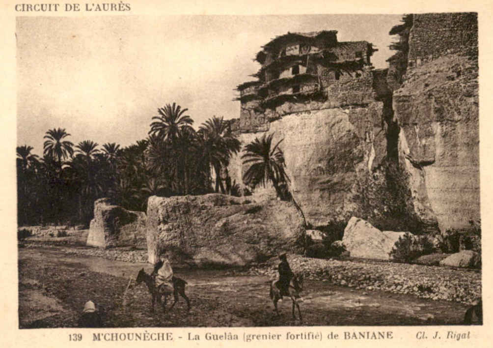 M'CHOUNÈCHE , circuit de l'Aurès