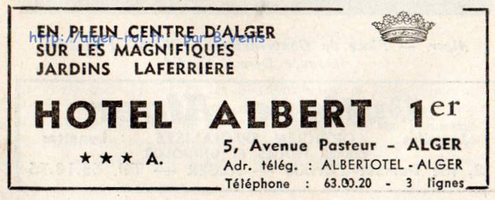 HOTEL ALBERT 1er