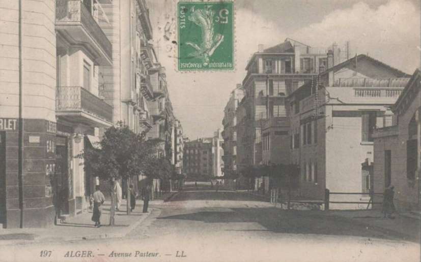 l'avenue Pasteur - Alger, 