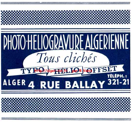 PHOTO -HELIOGRAVURE ALGERIENNE