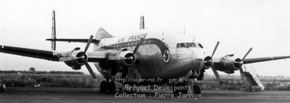 Bréguet Deux_ponts d'Air-France à Maison-Blanche, 1960 