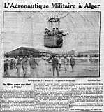 L'aéronotique militaire à Alger