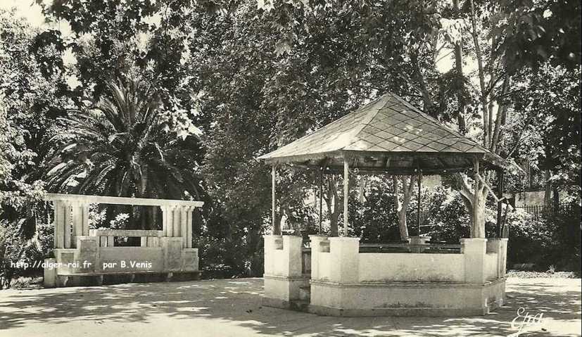 azazga,le parc,le kiosque