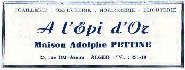 rue Bab-Azoun,l'epi d'or,adolphe pettine