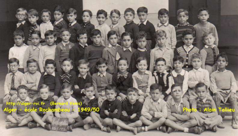École Rochambeau, classe de CP ou CE1 ?, 1949-1950