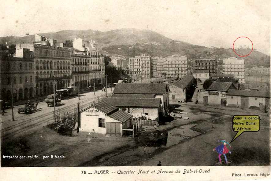 Quartier neuf et avenue de Bab-el-Oued