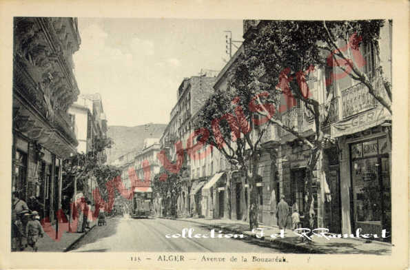 -Alger: Bab-el-Oued,avenue de la Bouzaréah 