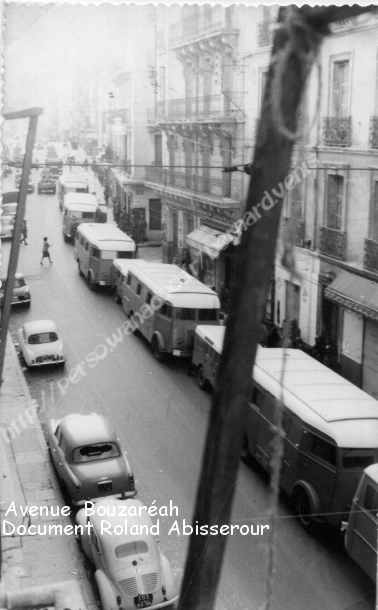 avenue de la Bouzaréah lors de l'anniversaire de la