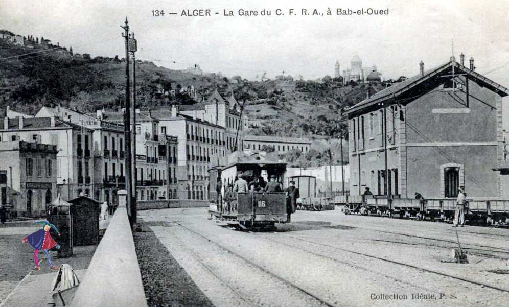 bab-el-oued,la gare des cfra