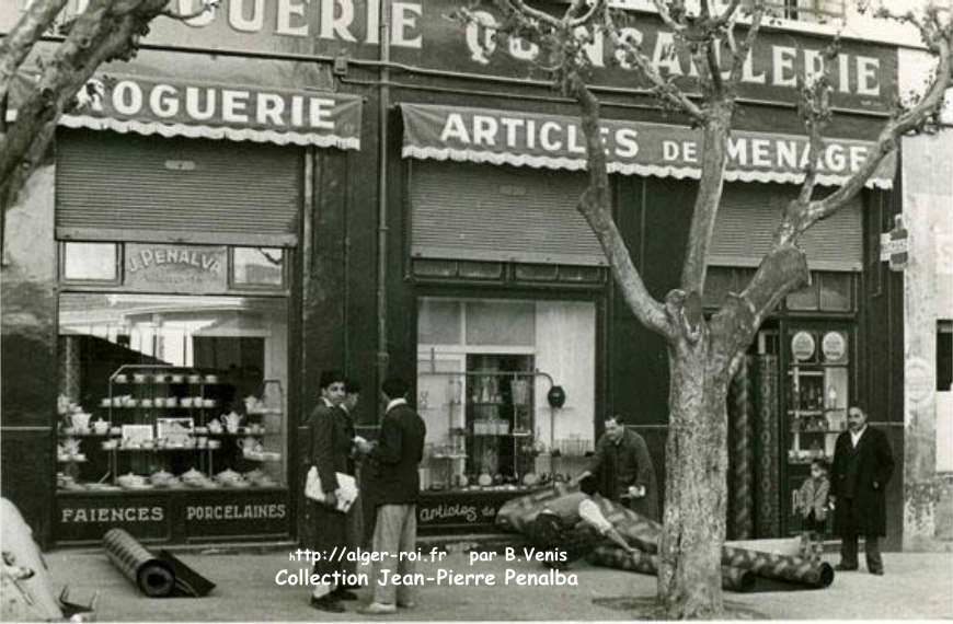 bab-el-oued,droguerie quincaillerie joseph penalva,penalba