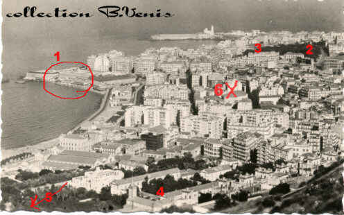 10.011:-Alger: Bab-el-Oued, vue des quartiers., 50 ko