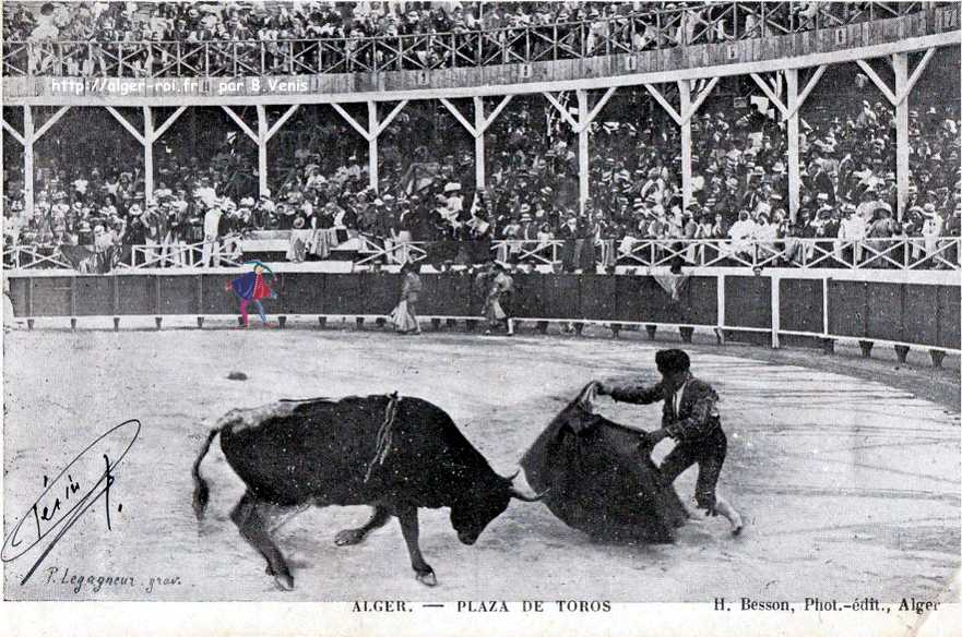 inauguration des nouvelles arènes Bab el Oued, corrida