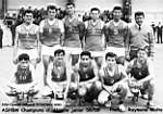 équipe ASHBM juniors 1958-59