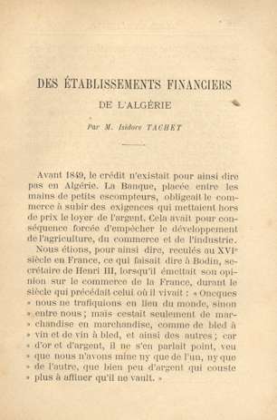 etablissements financiers