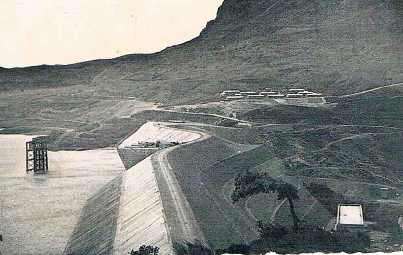 gorges du CHABET-KERRATA , le nouveau barrage 