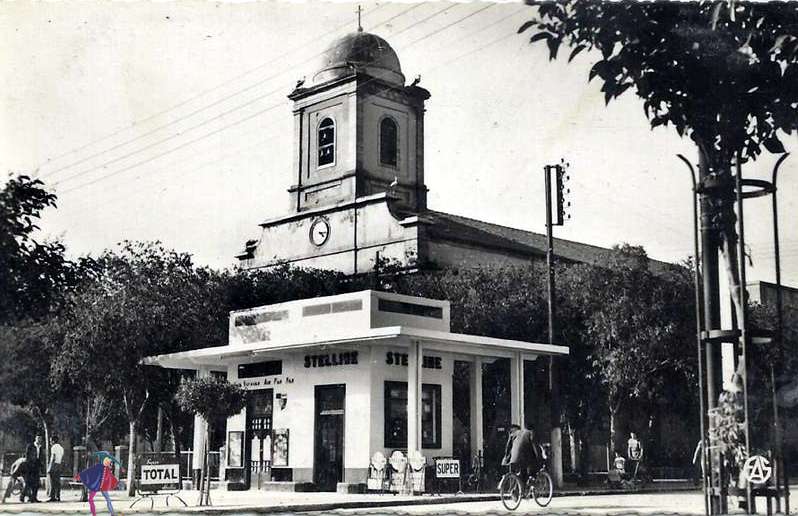 batna,eglise et station essence