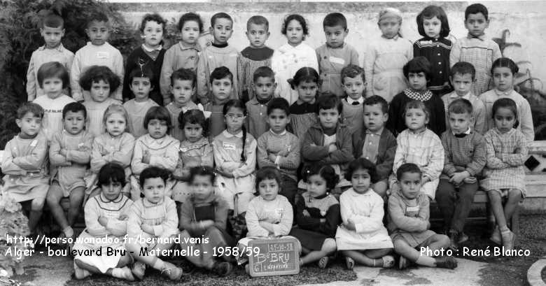 Maternelle, 1958-1959