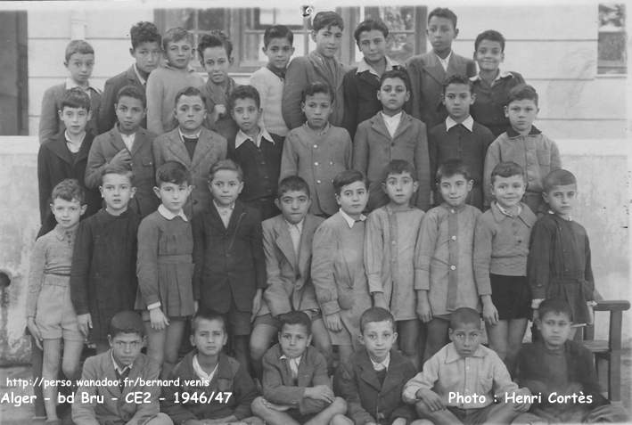 école de garçons - CE2 - 1946-1947