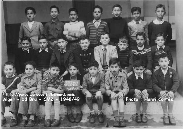école de garçons - CM2 - 1948-1949