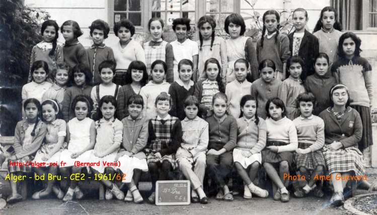 école de filles - CE2 - 1961-1962