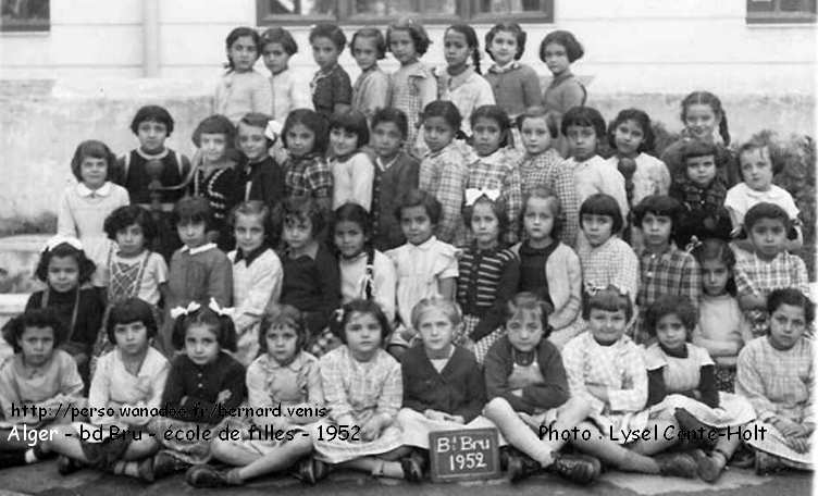 école de filles - 1952 -