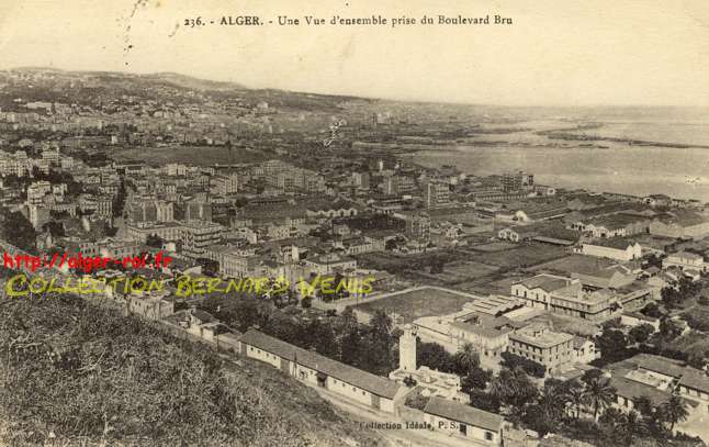 boulevard Bru ...et vue sur le champ de Manœuvres 