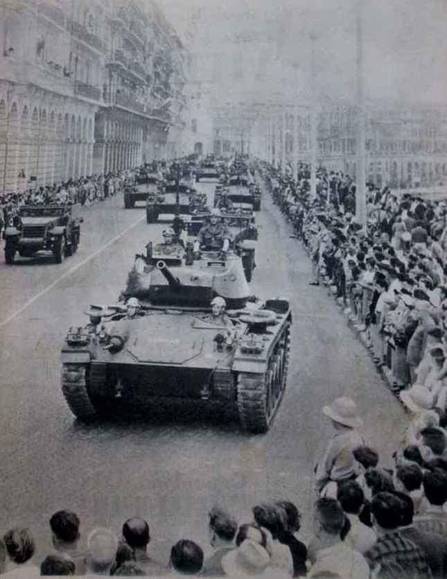 2 ème division d infanterie à ALGER 1959 