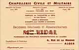 CHAPELLERIE CIVILE ET MILITAIRE 