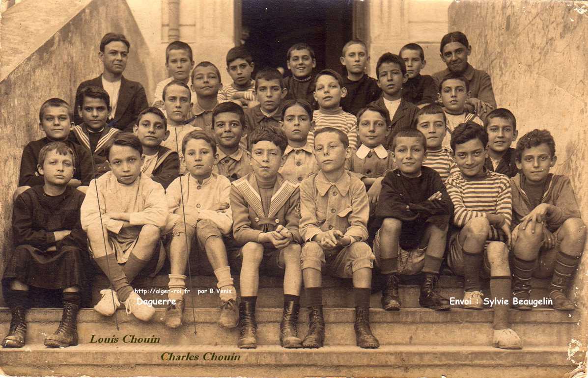 École de garçons rue Daguerre,cm1,1914