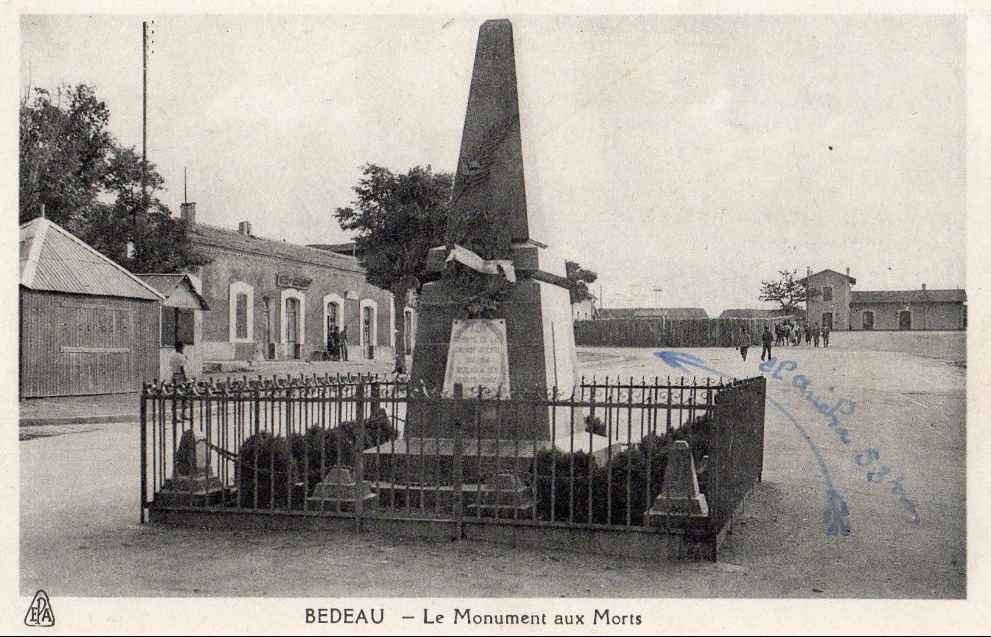 Le monument aux Morts et son inauguration