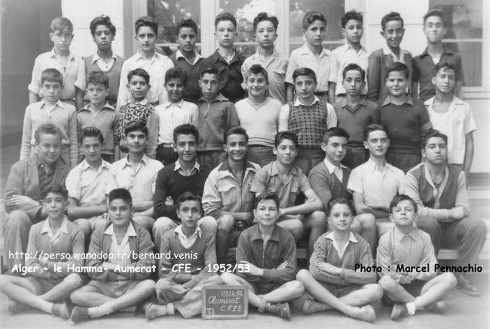 Fin d'études, 1952-1953
