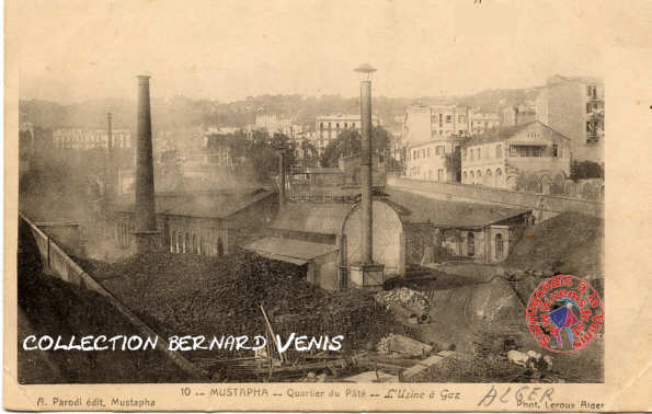 .Quartier du Pâté : l'usine à gaz.