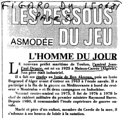 Ben Aknounien célèbre....et aussi "Bugeaucrâte" : Jean Paul Orosco .